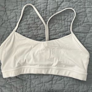 Lululemon Y bra white